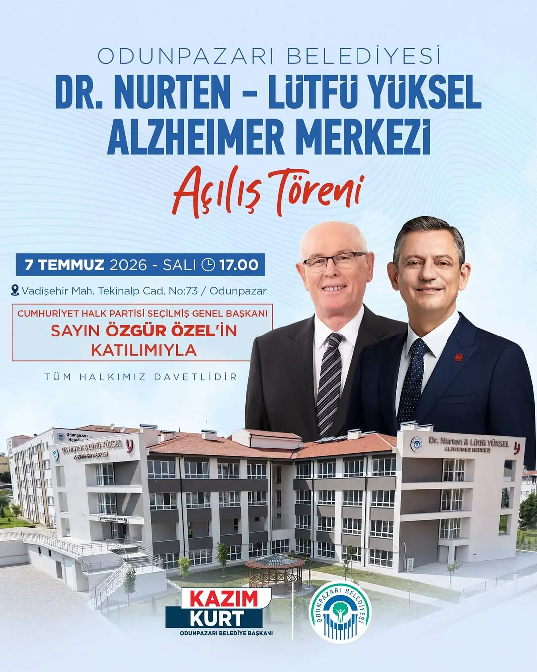 Alzheimer Merkezi açılışı 7 Temmuz'da yapılacak