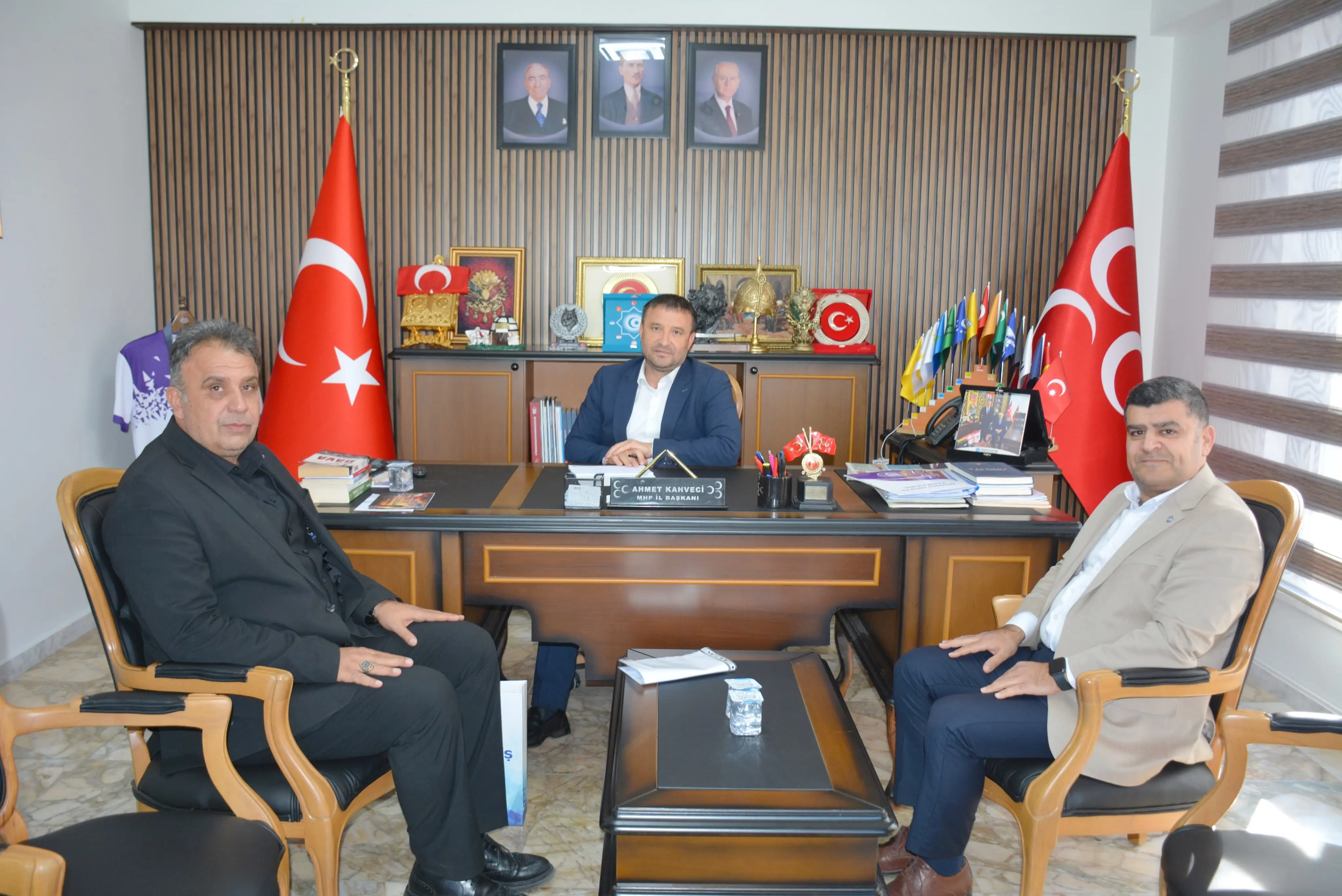 MHP Afyon İl Başkanlığı'na Ziyaret