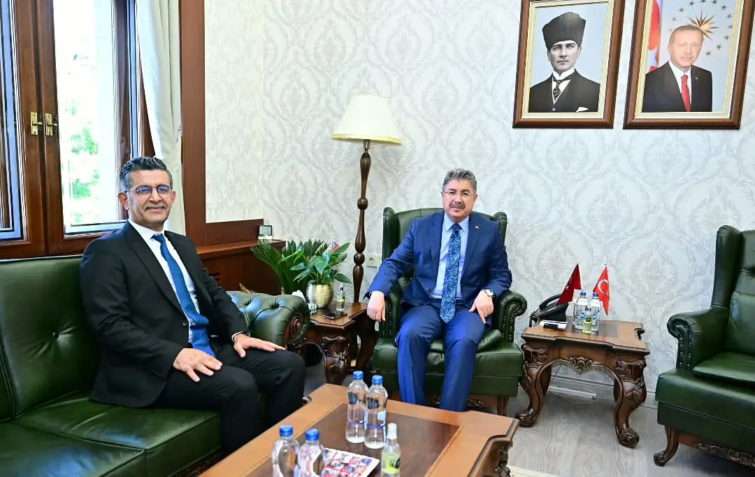 Ömer Süt, Valilik Ziyaretinde Bulundu