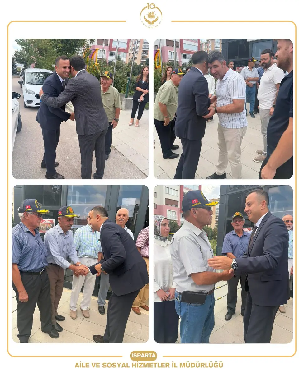 Gaziler Günü'nde Isparta'da Anma Etkinliği