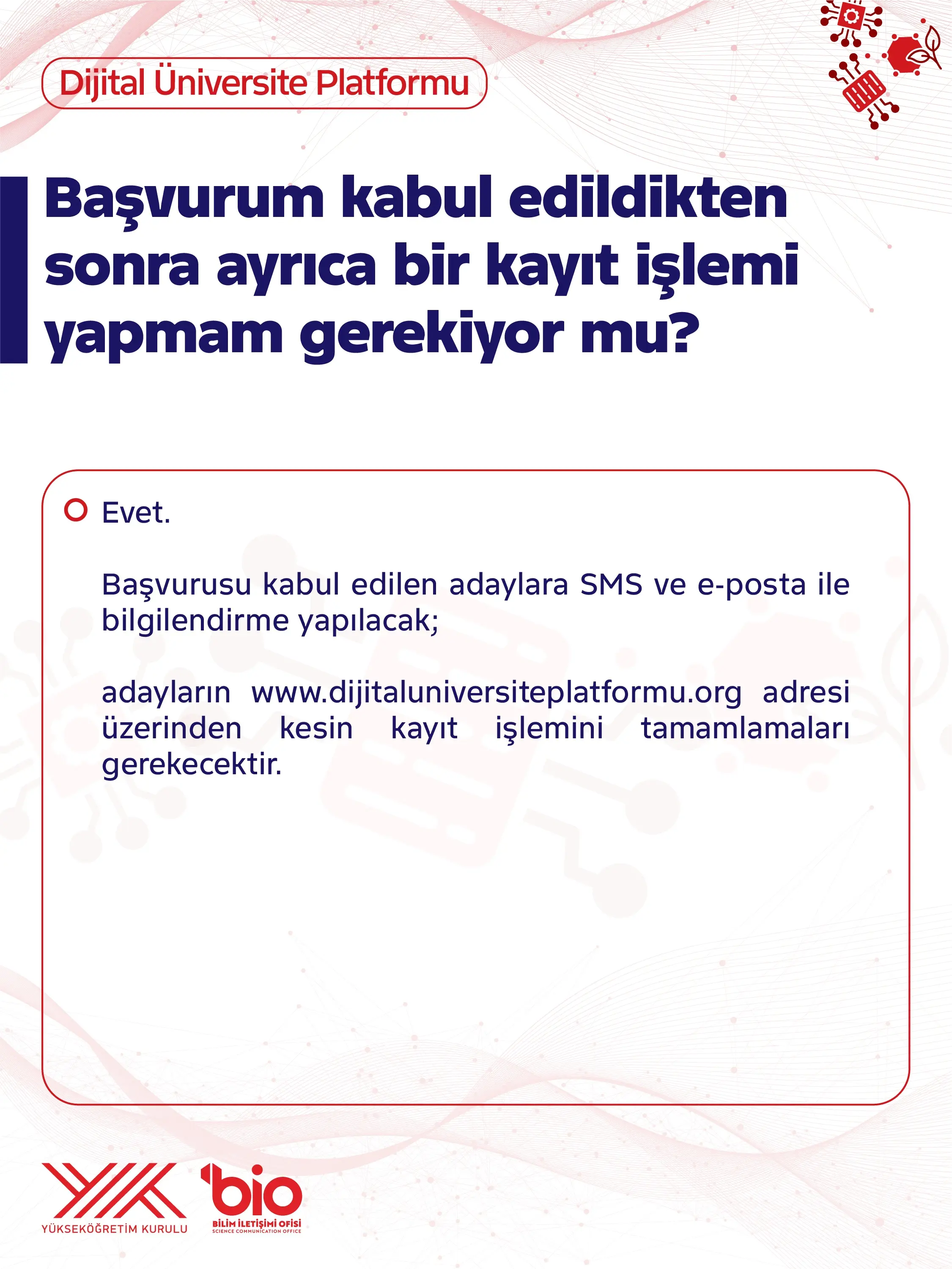 Dijital Üniversite Platformu hakkında sorular