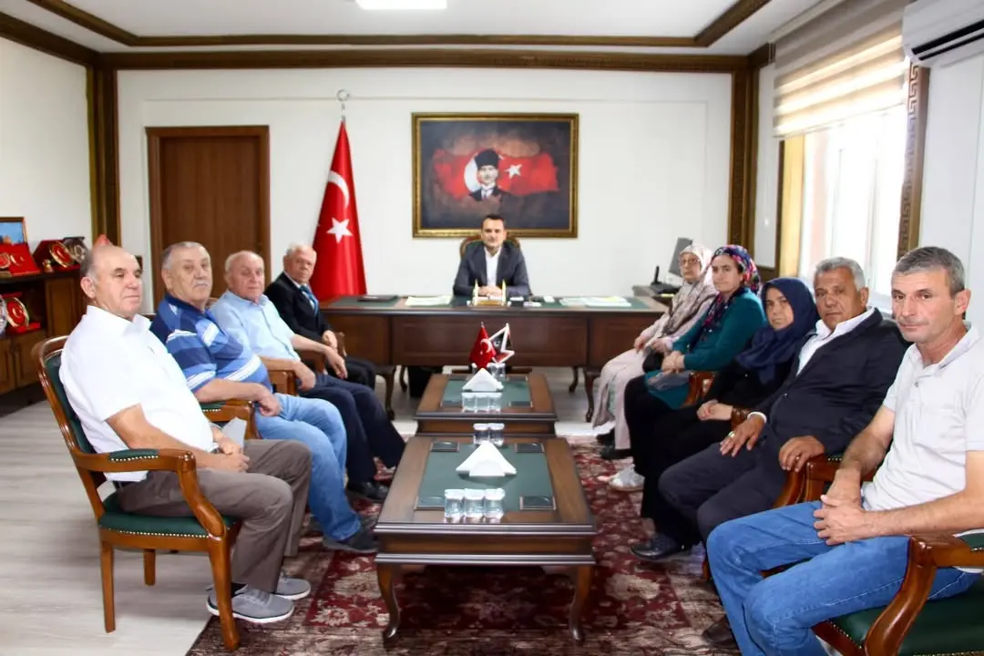 Banaz Kaymakamlığı'na hayırlı olsun ziyareti
