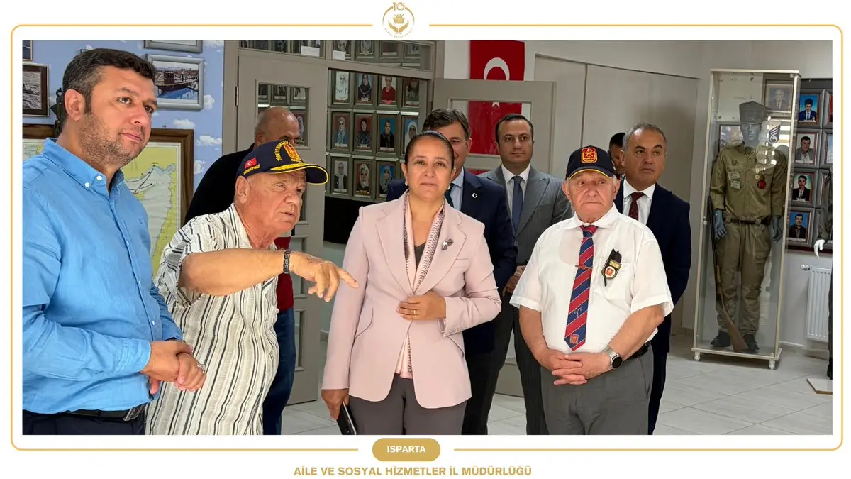 Burdur Valisi Gazileri Ziyaret Etti