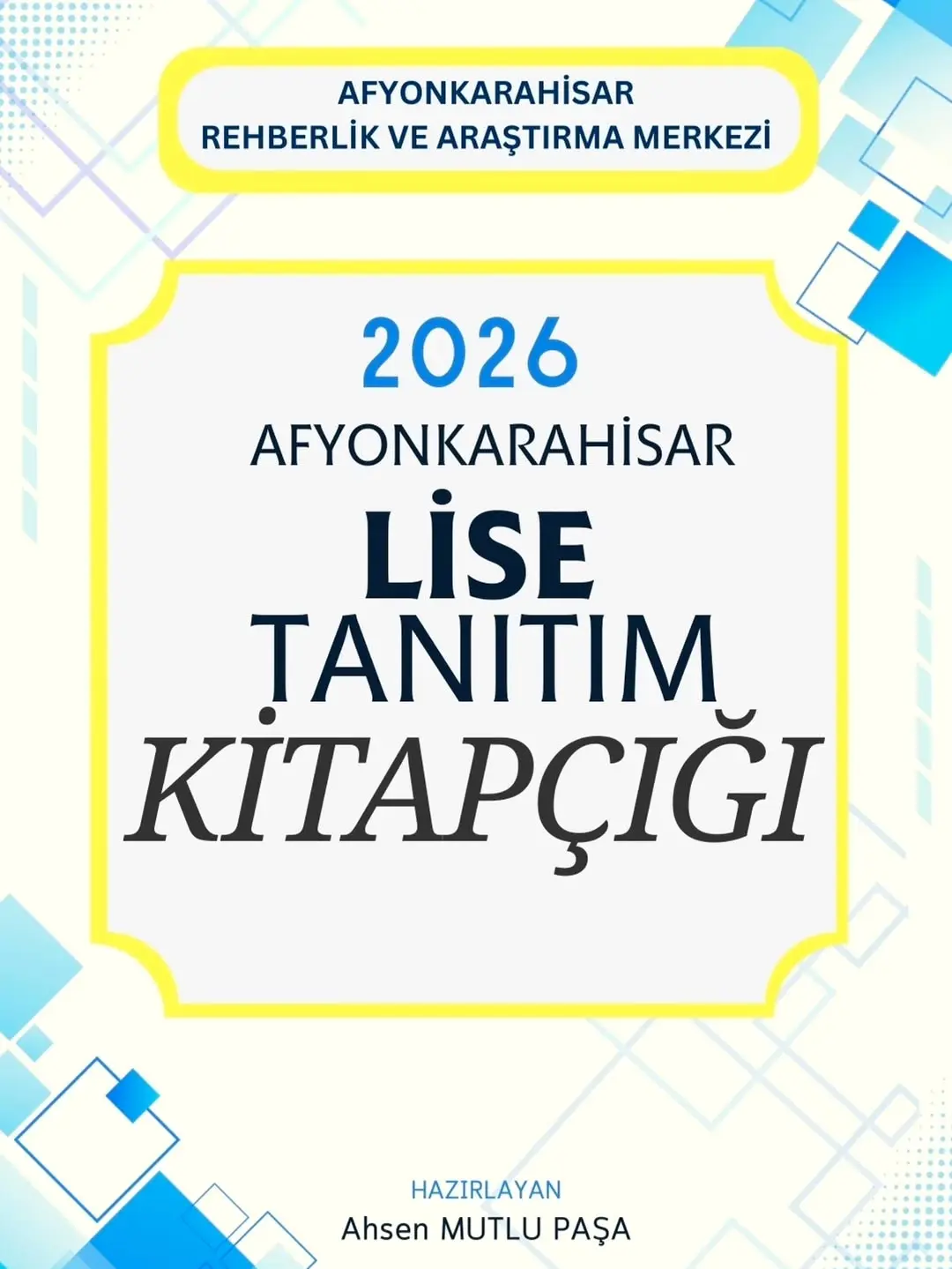 Afyonkarahisar'da Eğitim Kitapçıkları Yayınlandı