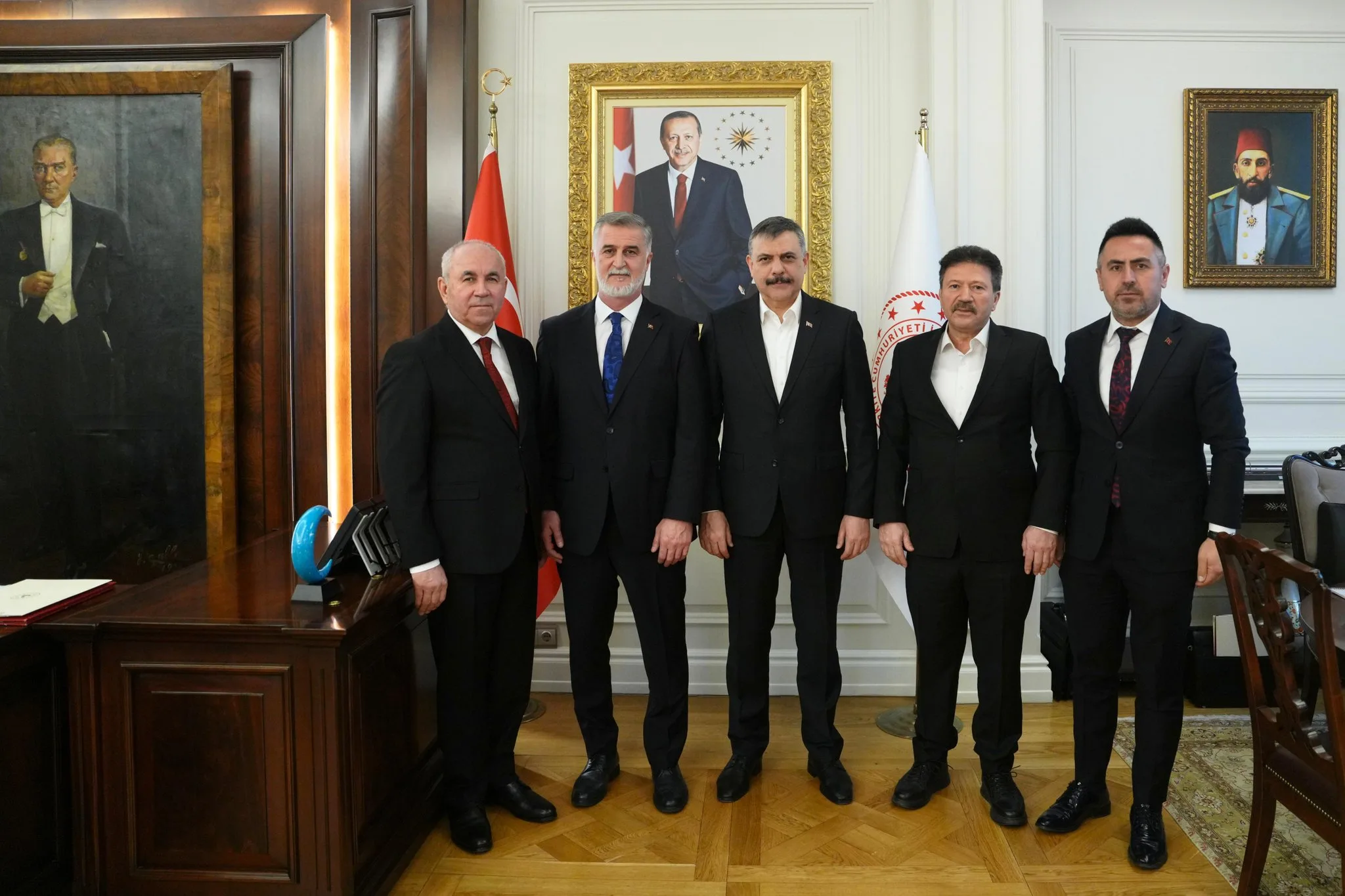 Şoförler Federasyonu Başkanından İçişleri Bakanına Ziyaret