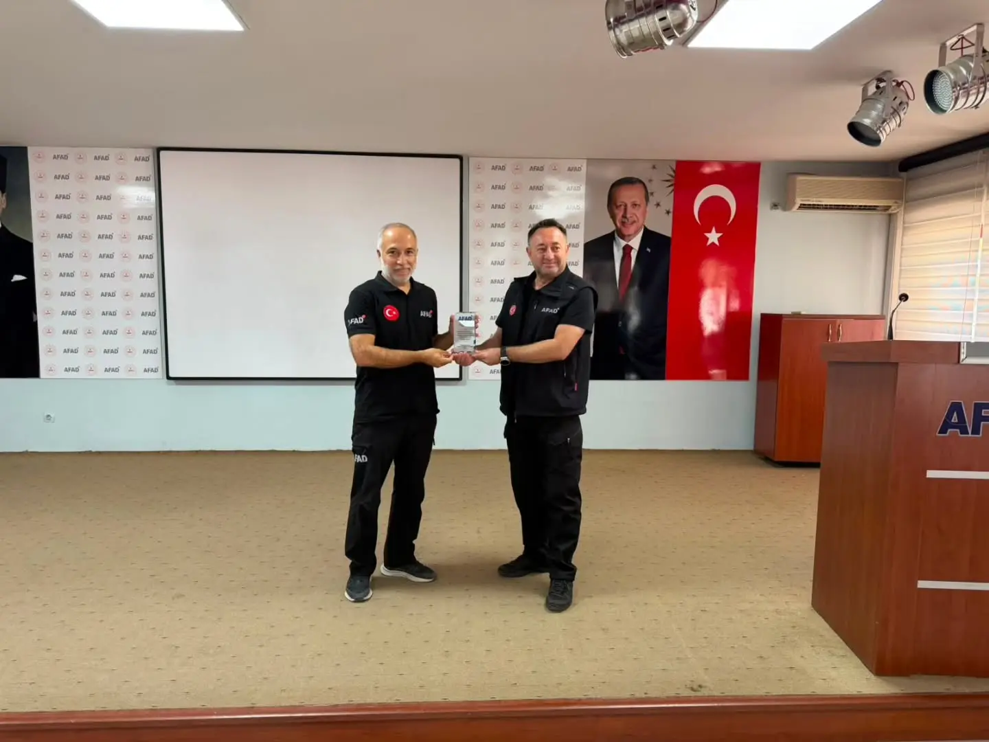 Uğur Çetinkaya, Uşak AFAD'a atandı