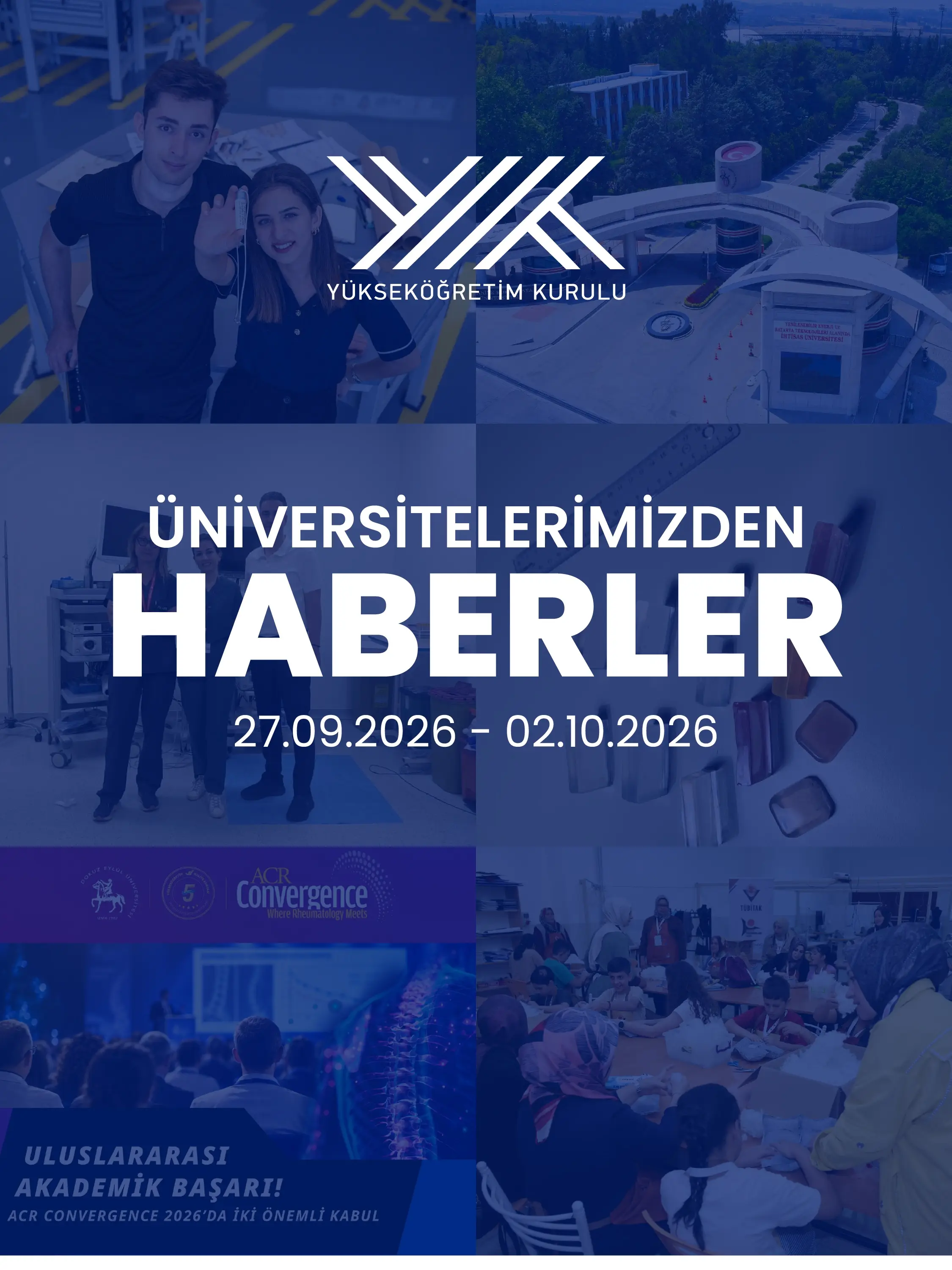 Üniversitelerden önemli projeler ve gelişmeler