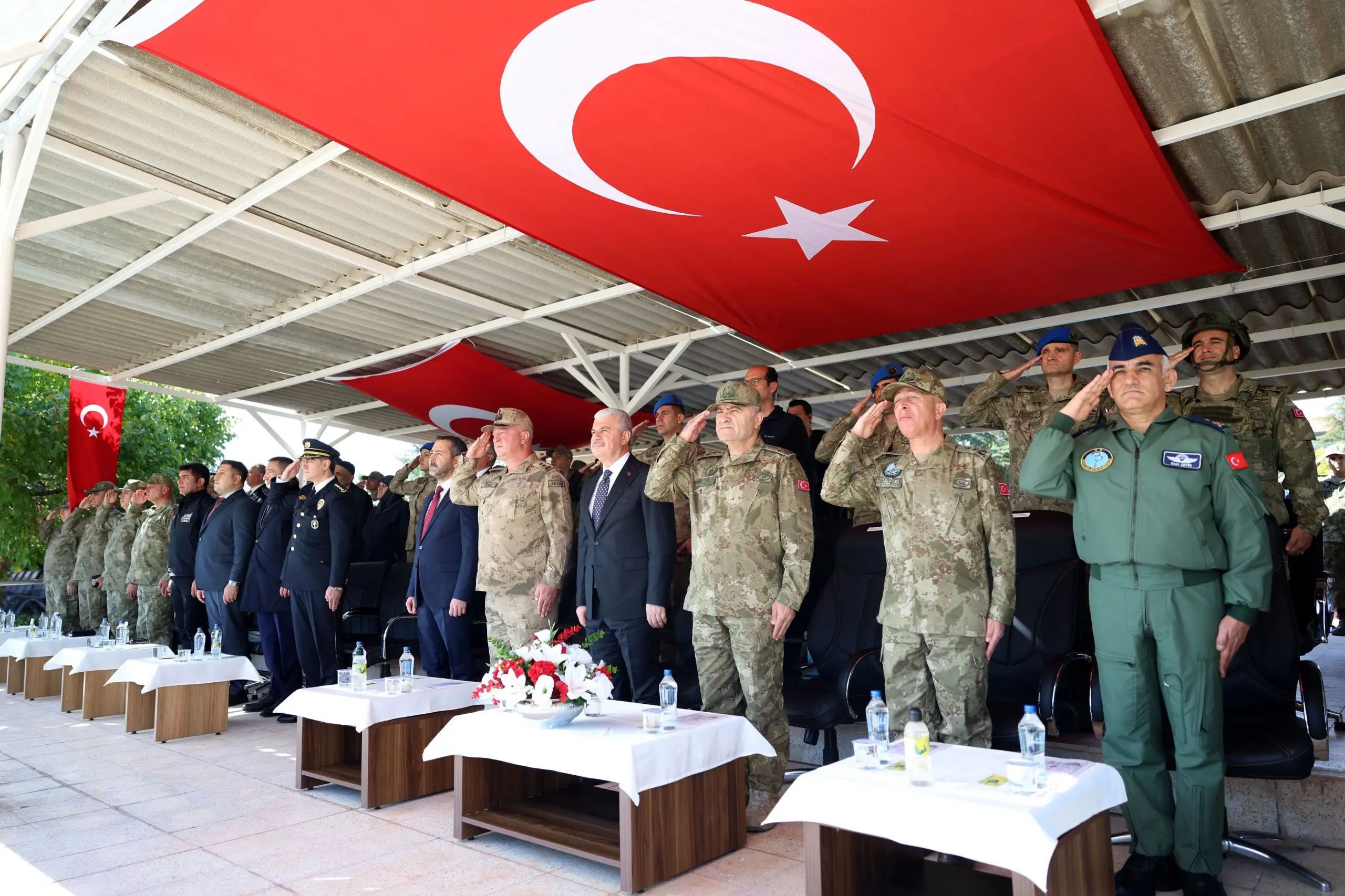 KBRN Savunma ve Güvenlik Tugayında Tören Düzenlendi