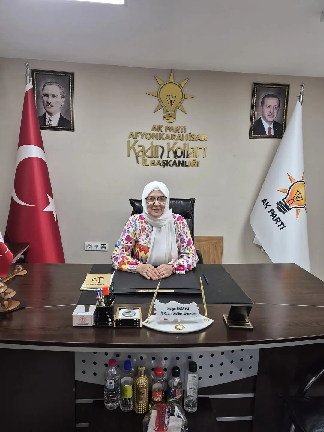 Kadın Kolları Başkanlığı'nda nöbetçi üye görevde