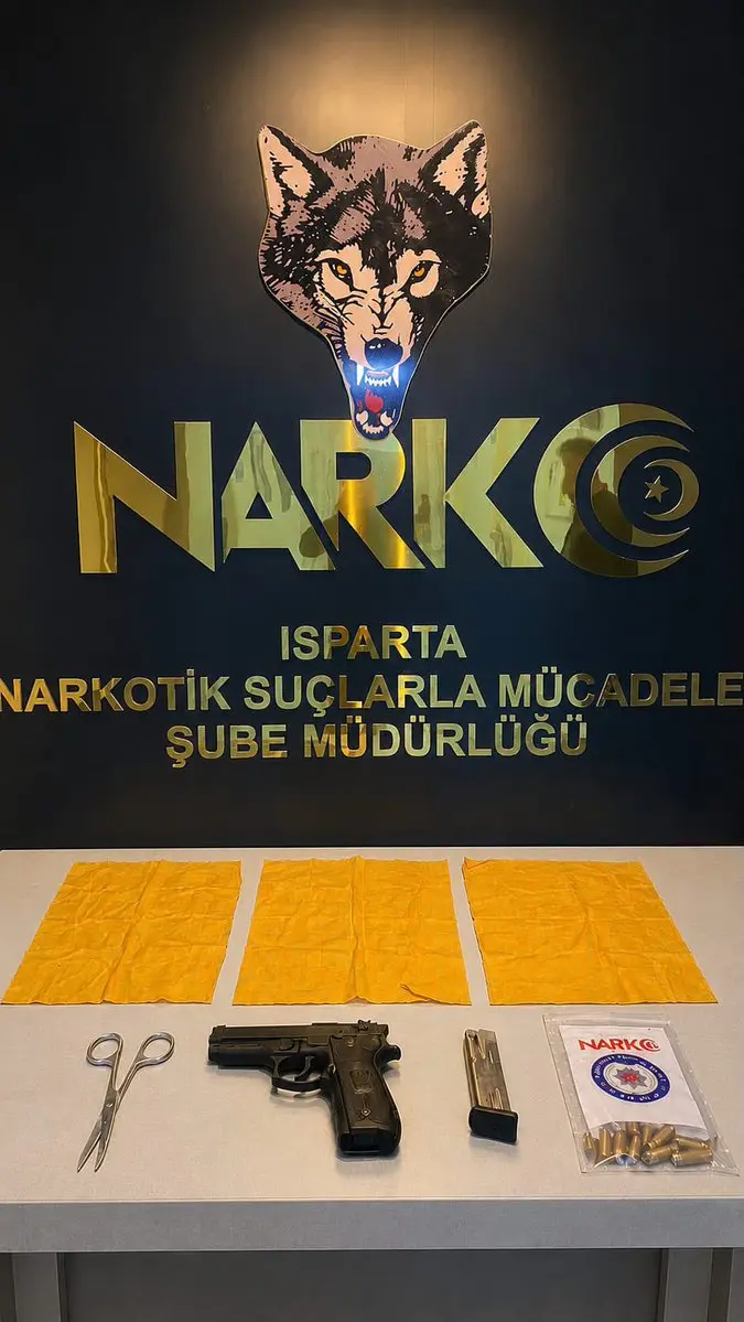 Isparta'da Narkotik Operasyonu: İki Tutuklama
