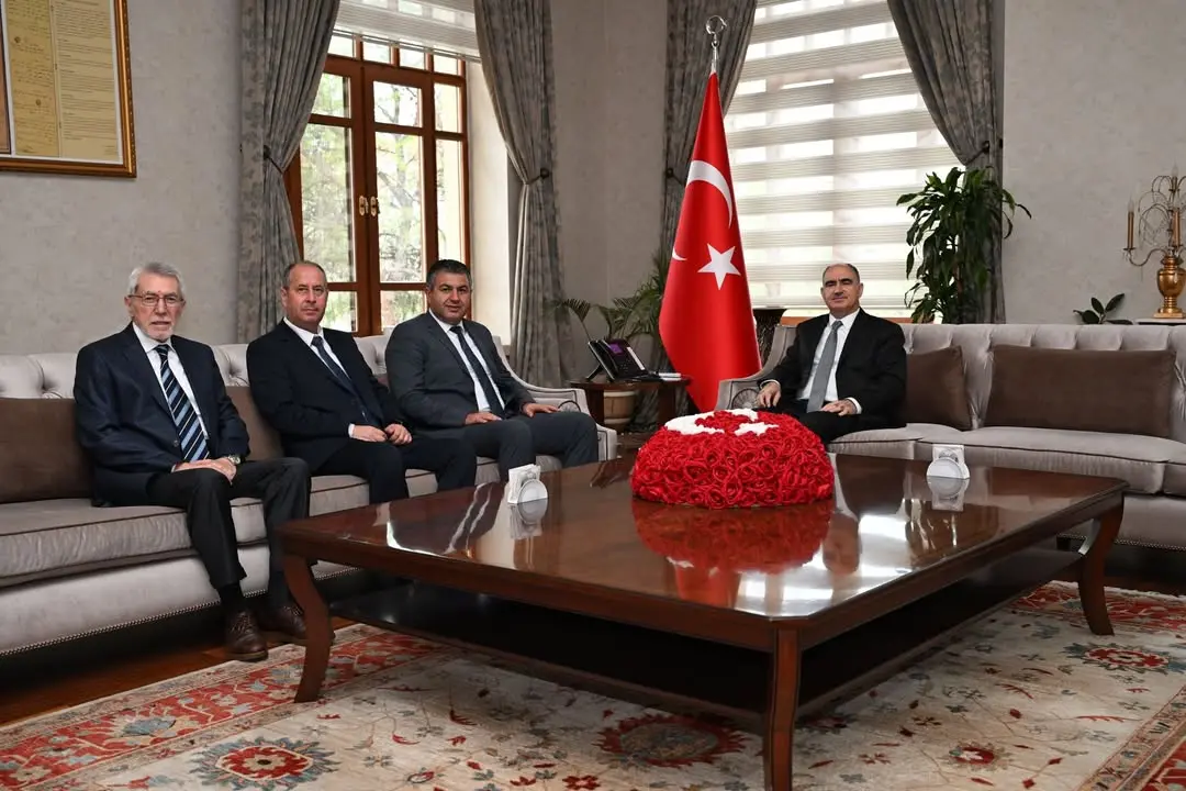 MHP İlçe Başkanı Vali Özkan'ı Ziyaret Etti