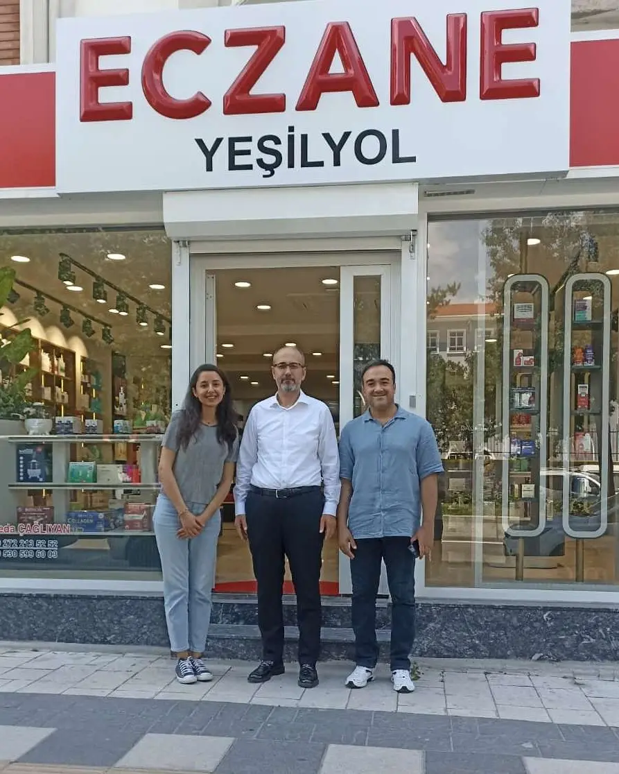 Yeşil Yol Eczanesi'ne hayırlı olsun ziyareti