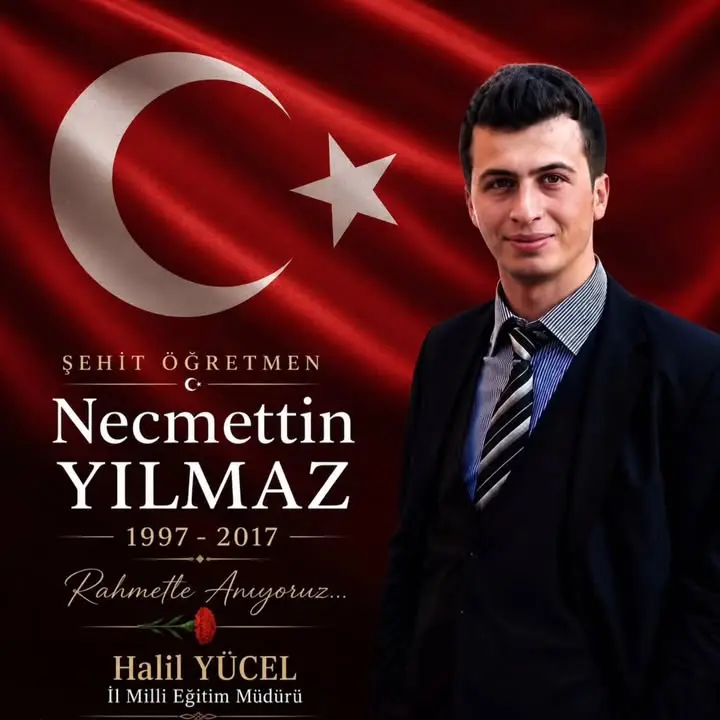 Öğretmen Necmettin Yılmaz anıldı