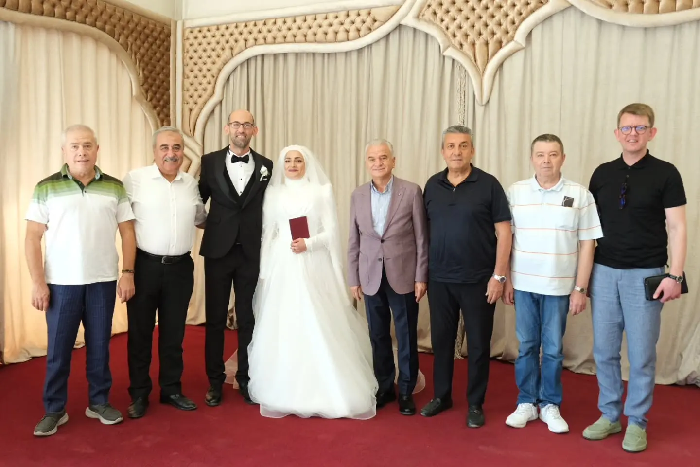 ETO Heyeti Nikah Törenine Katıldı
