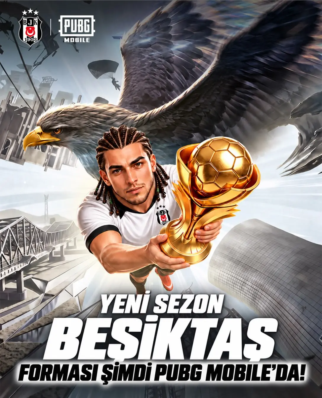 Beşiktaş'ın Yeni Forması PUBG MOBILE'da