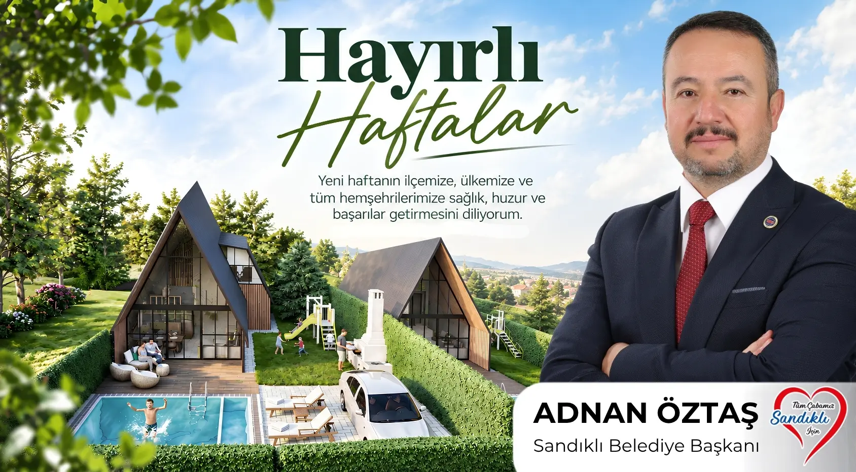 Sandıklı Belediyesi'nden Yeni Haftaya Mesaj