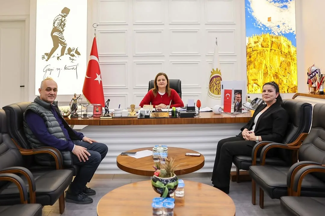 Megabirlik Medya Genel Müdürü Selcen Dilek Çöygün ve Genel Müdür Yardımcısı Hamza Top ile Görüştü