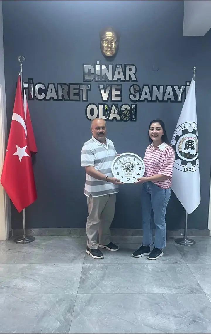 Dinar Ticaret ve Sanayi Odası yeni üyesini duyurdu