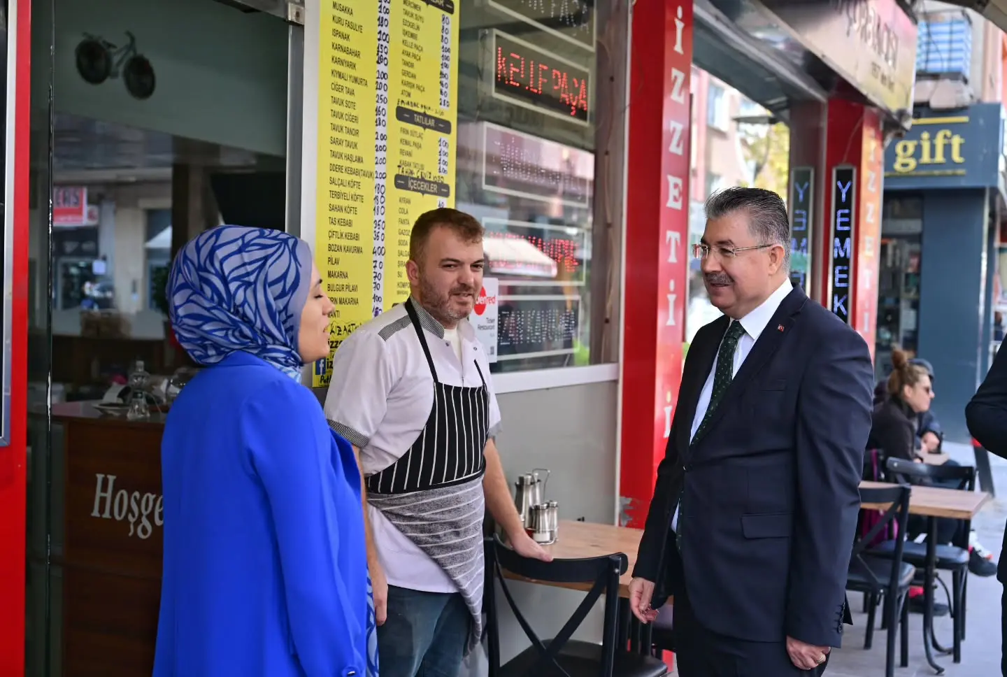 Vali Yılmaz, esnaf ziyaretinde bulundu