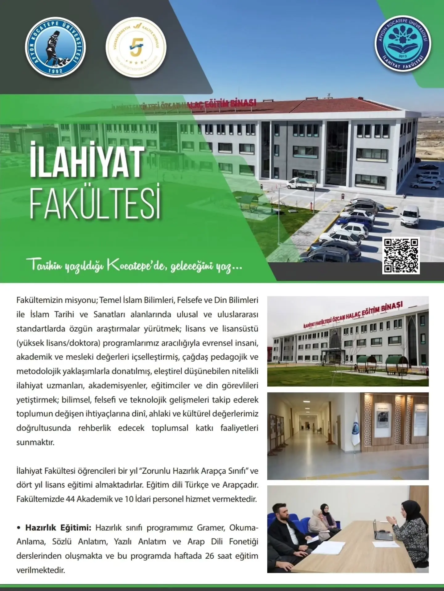 İlahiyat Fakültesi tercih çağrısı yapıldı