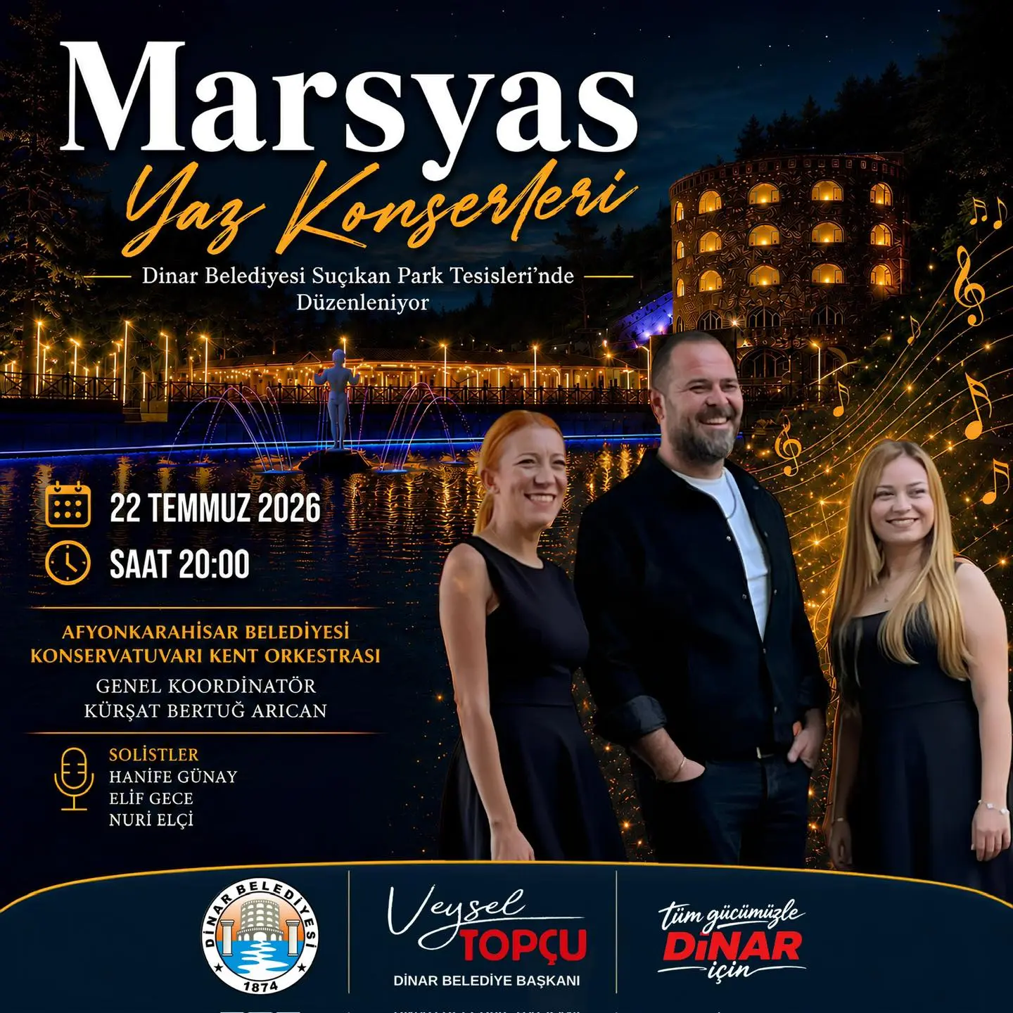 Marsyas Yaz Konserleri Başlıyor