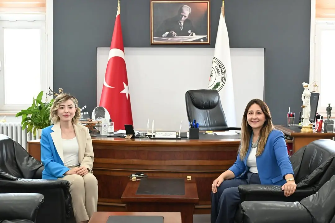 Betül Gündüz'den Baro Başkanı'na ziyaret