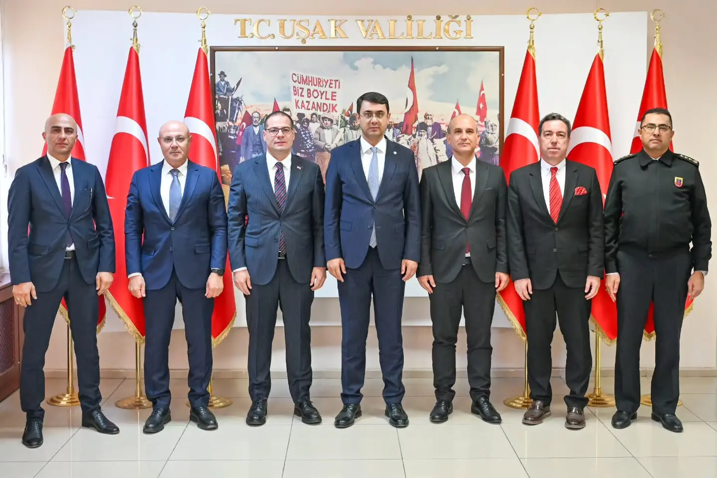 Mülkiye Müfettişi Uşak'ta Ziyaret Gerçekleştirdi