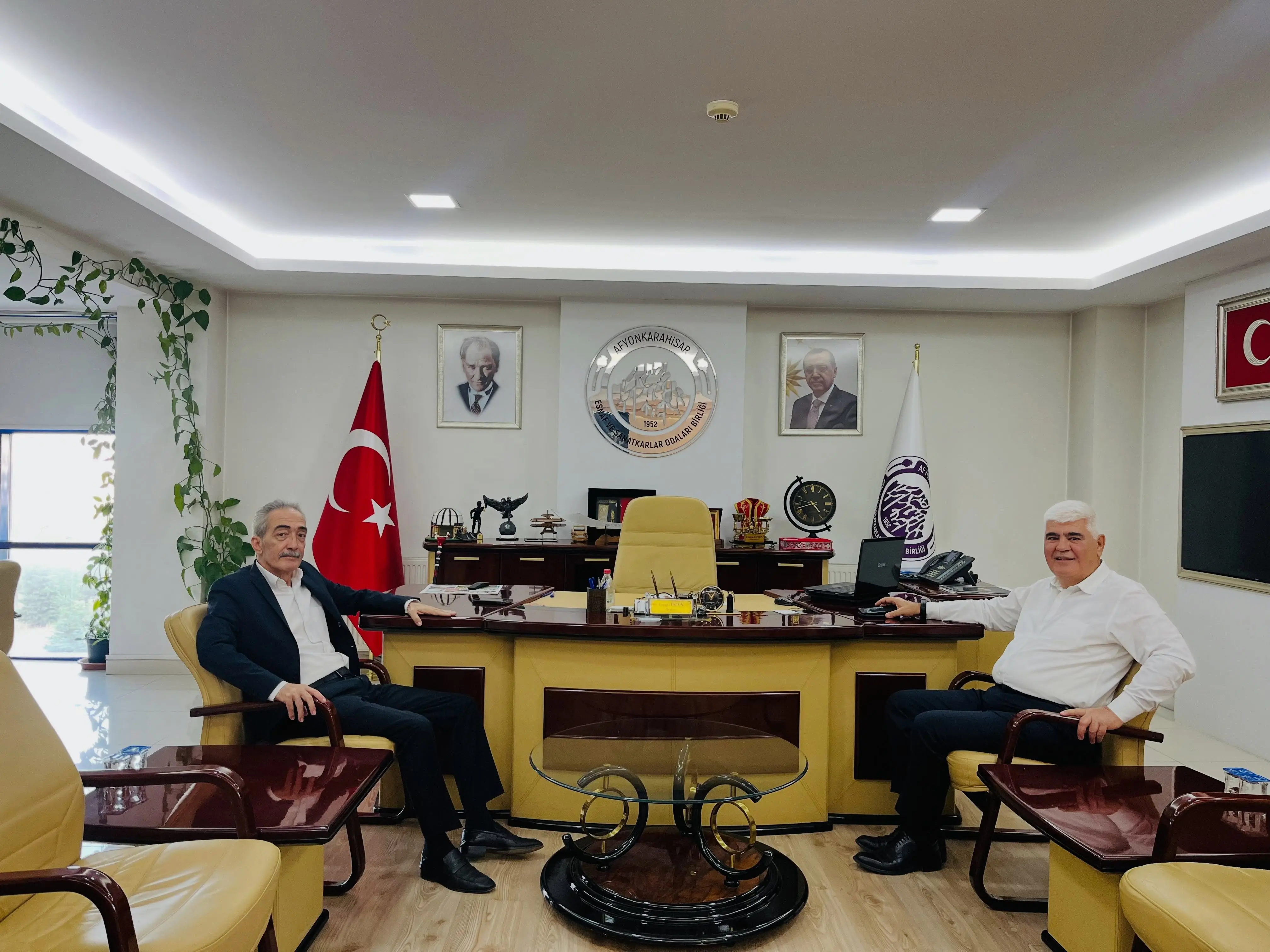 Federasyon Başkanı'ndan Ziyaret