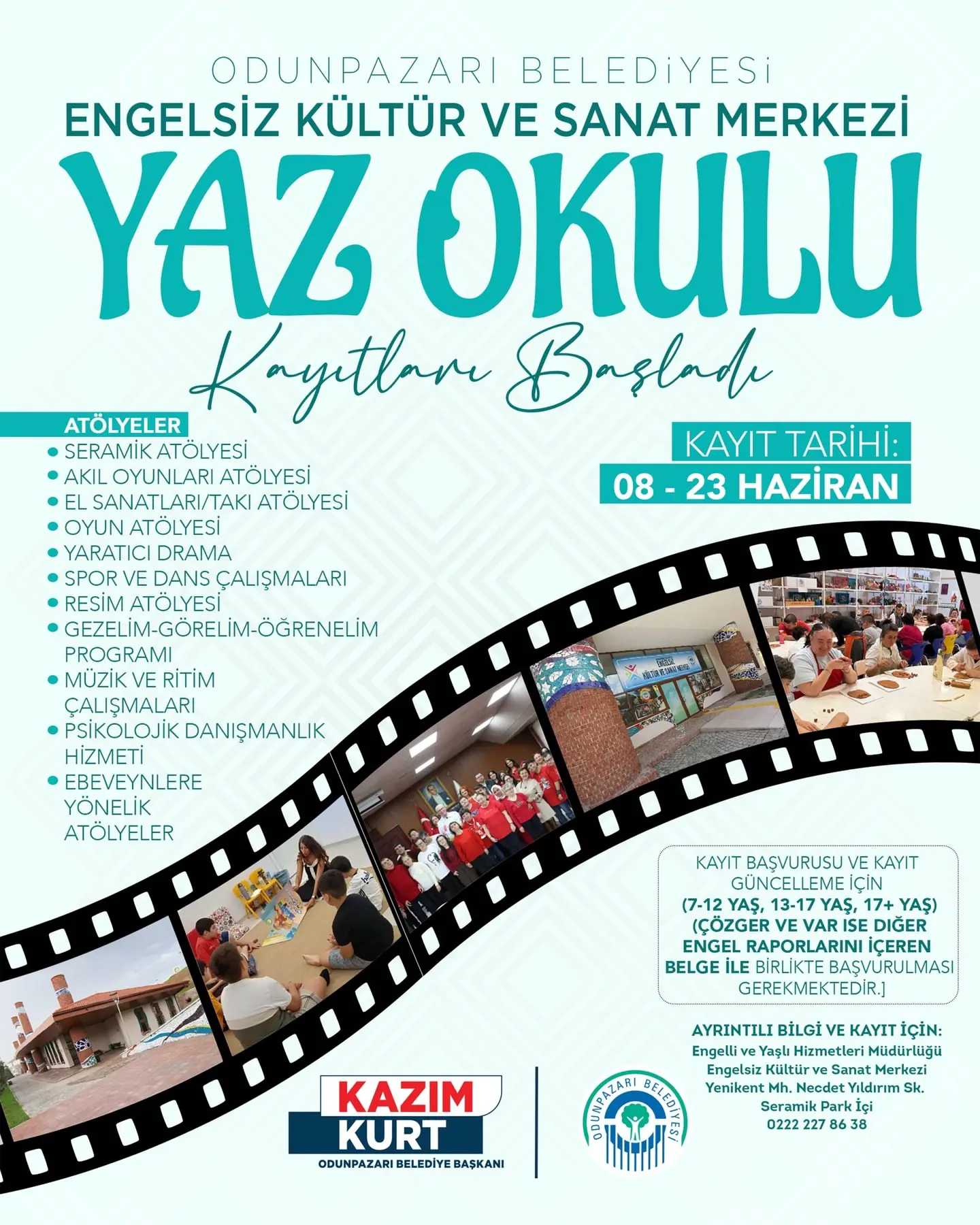 Engelsiz Kültür ve Sanat Merkezi'nde yaz etkinlikleri