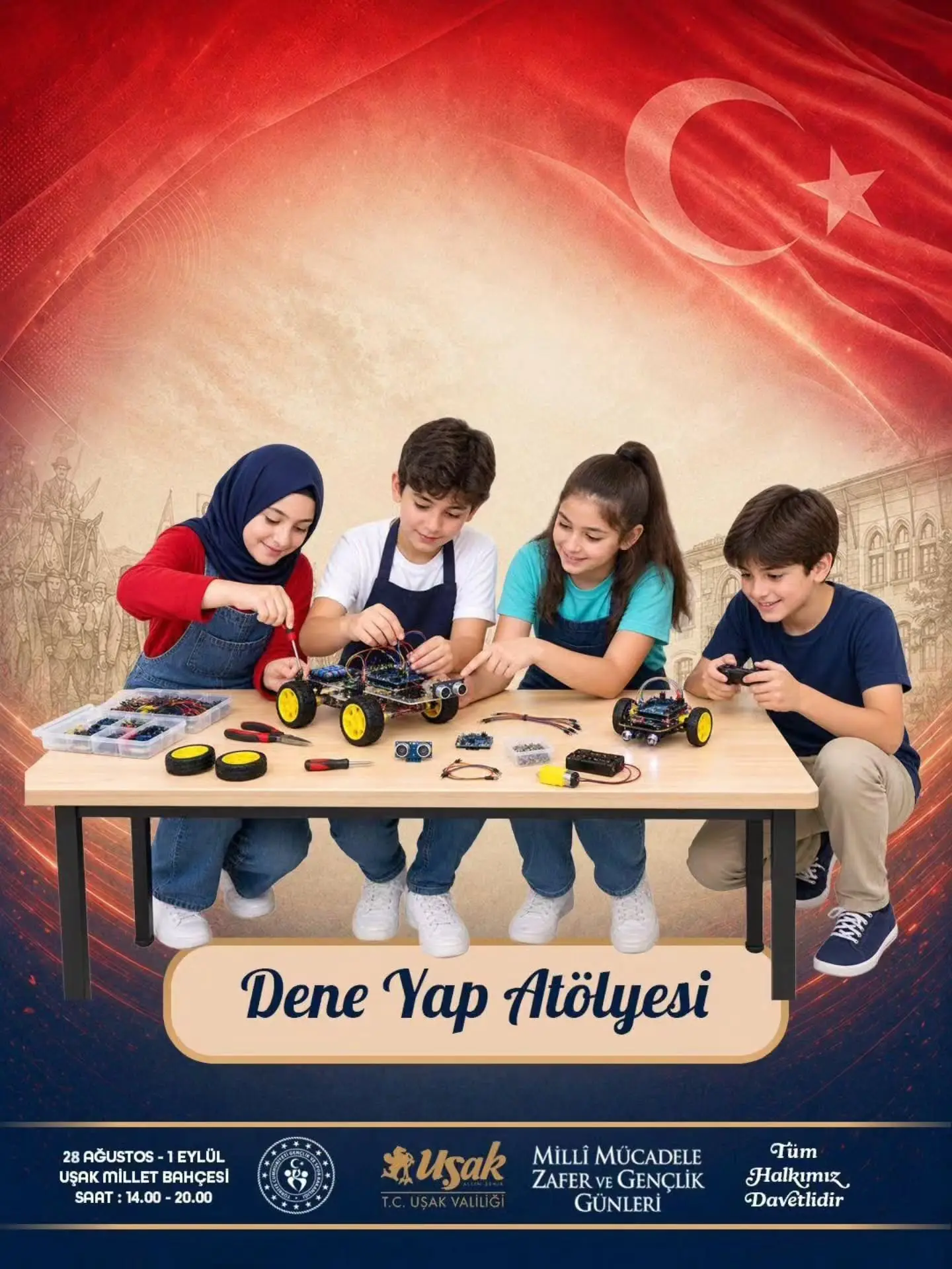 Uşak'ta Gençler İçin Renkli Etkinlikler Düzenlenecek
