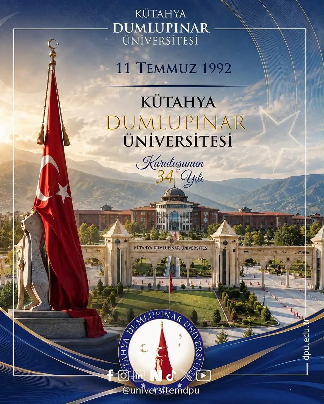 DPÜ Tavşanlı Meslek Yüksekokulu 34. Yılını Kutladı