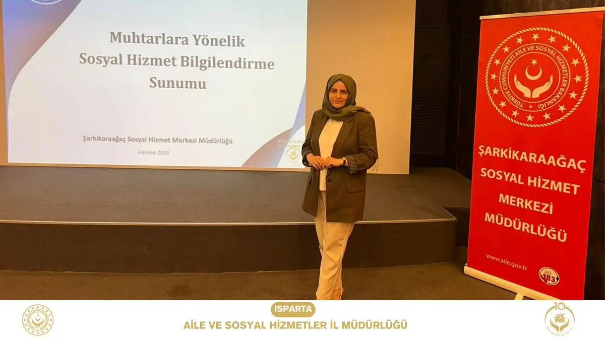 Şarkikaraağaç'ta Muhtarlara Bilgilendirme Toplantısı