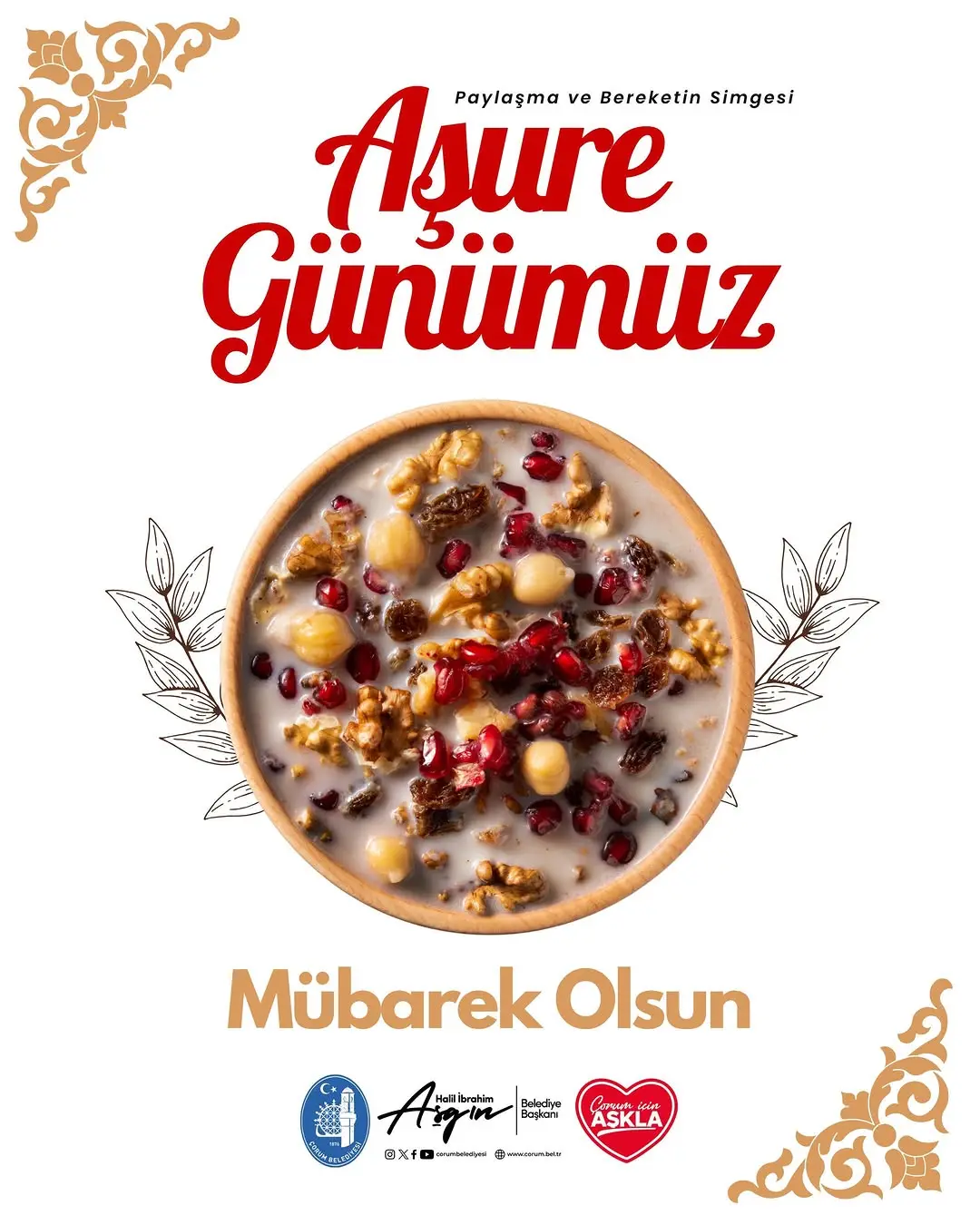 Aşure Günü'nün anlamı paylaşıldı