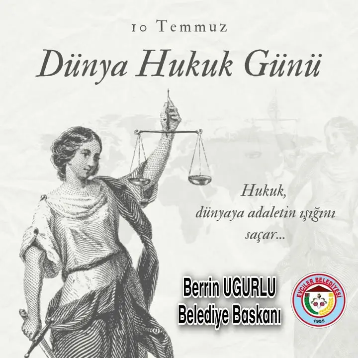 Evciler Belediyesi'nden Dünya Hukuk Günü mesajı