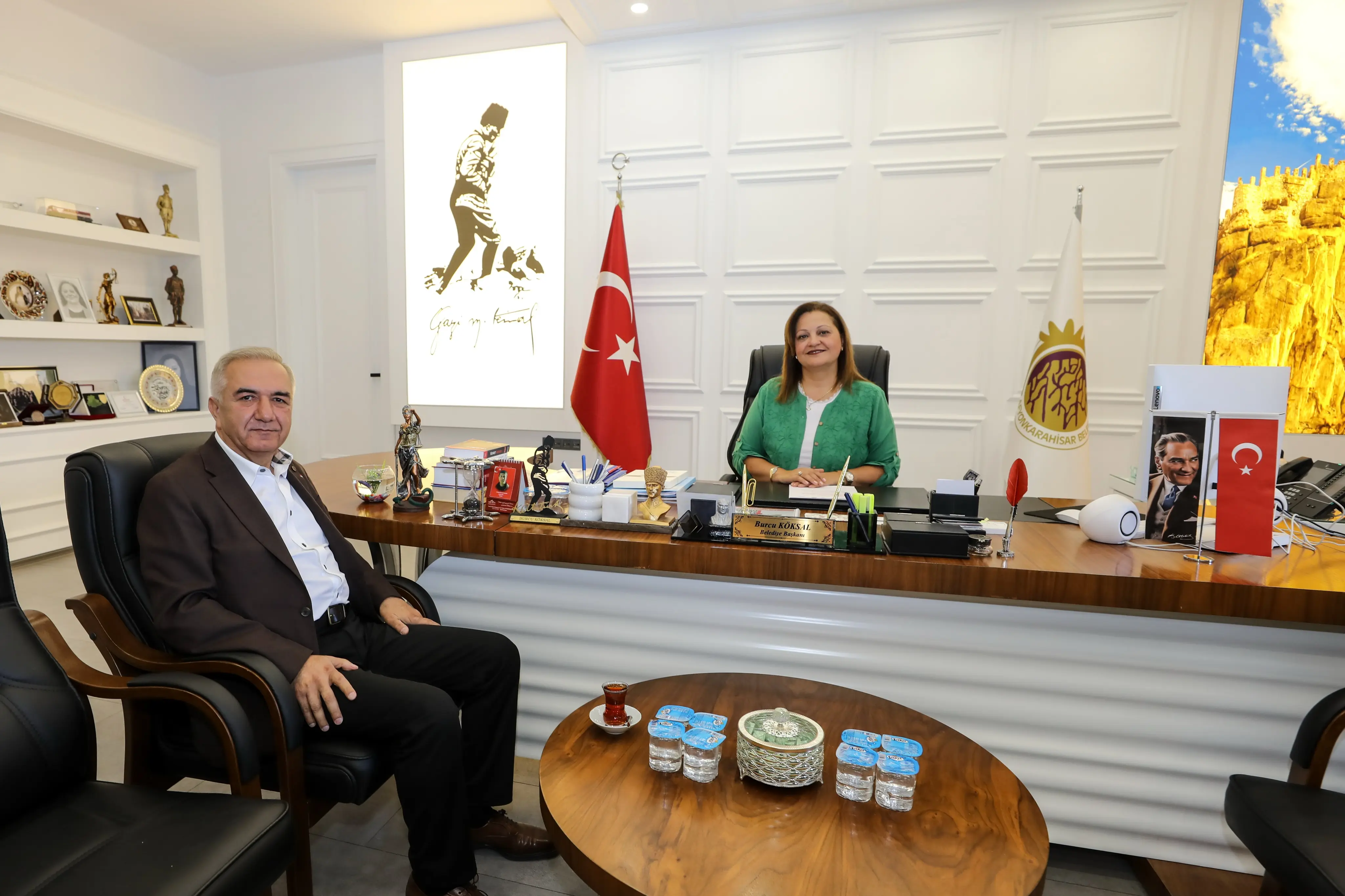 Parkhayat Sağlık Grubu ile görüşme yapıldı