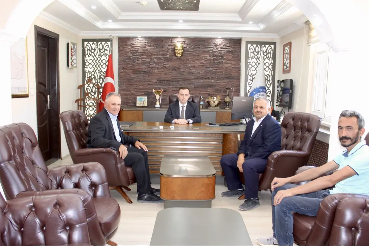 Kızılören Kaymakamı'na hayırlı olsun ziyareti