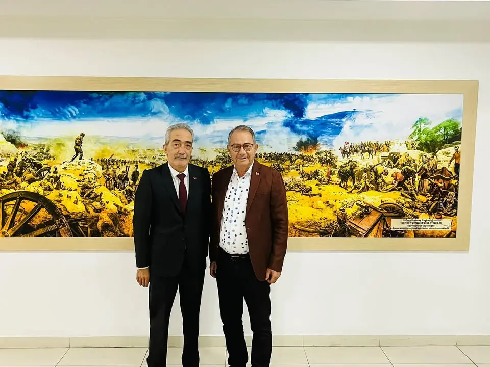 Hasan Geriter'den Cengiz Üstün'e Ziyaret
