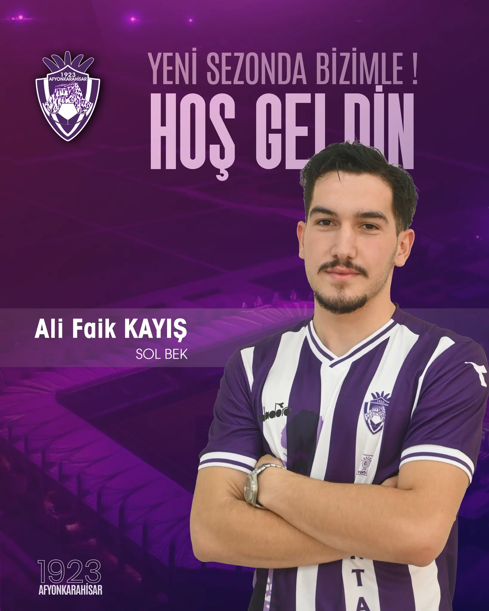 1923 Afyonkarahisar, Ali Faik Kayış'ı transfer etti