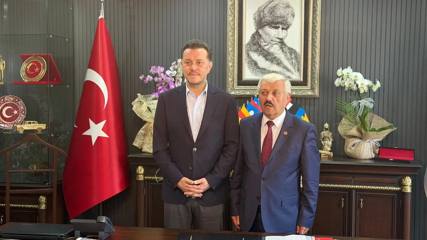 Esnaf ve Sanatkârlar Odası yeni başkanına ziyaret
