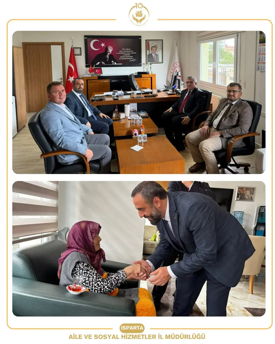 Yalvaç'ta Mevlid-i Nebi Haftası Ziyareti