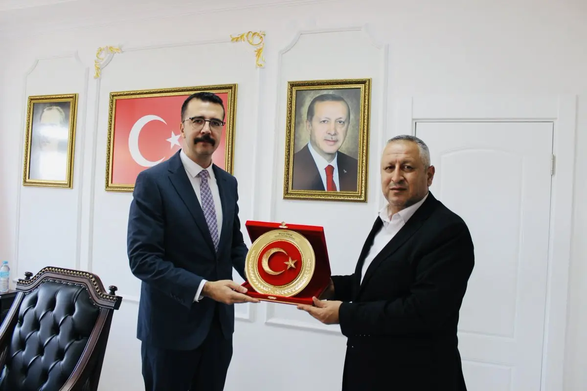 Kocaöz Belediye Başkanı'ndan Kaymakam'a Ziyaret