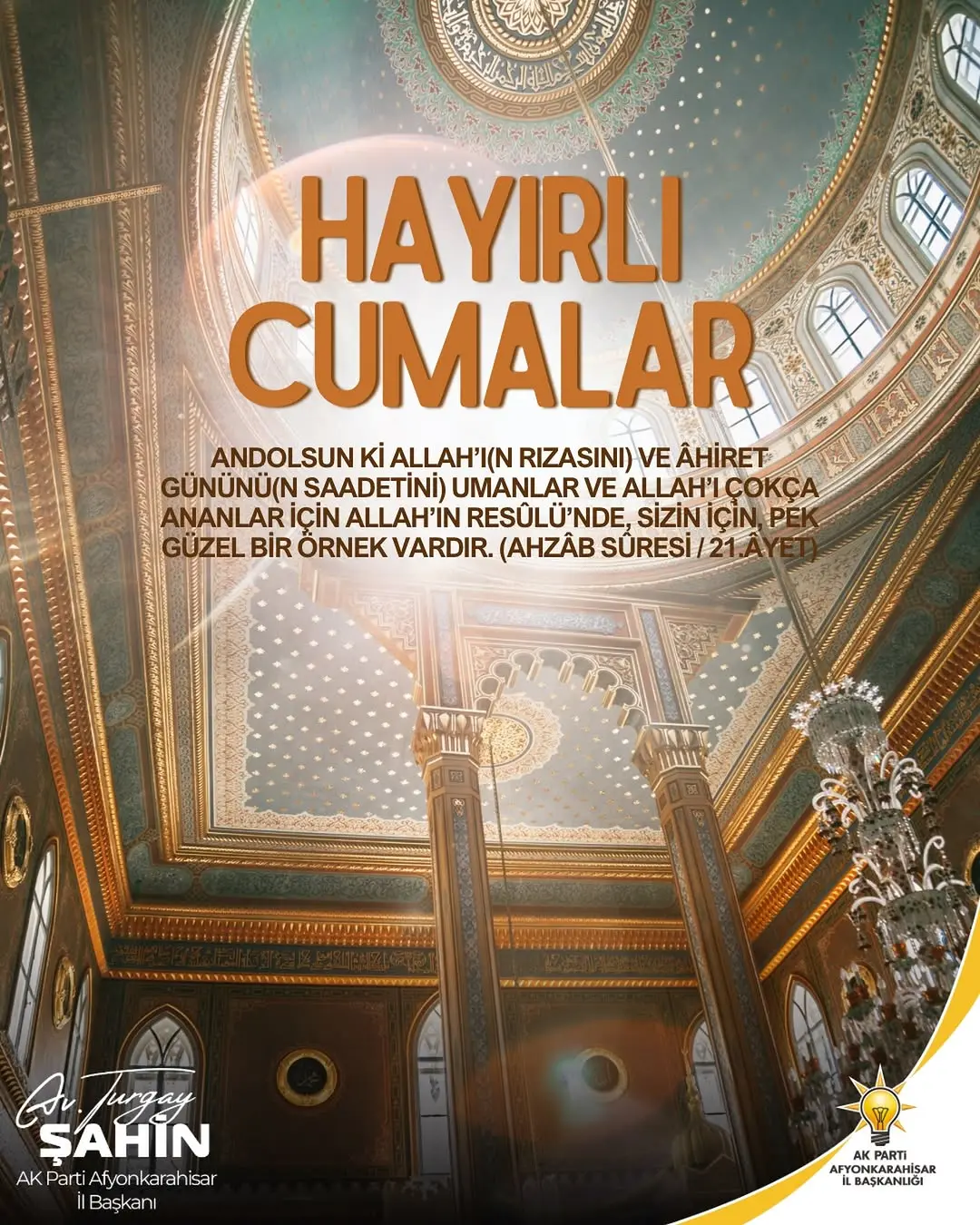 Allah'ı ve Âhiret Gününü Umuyanlar İçin Güzel Örnek