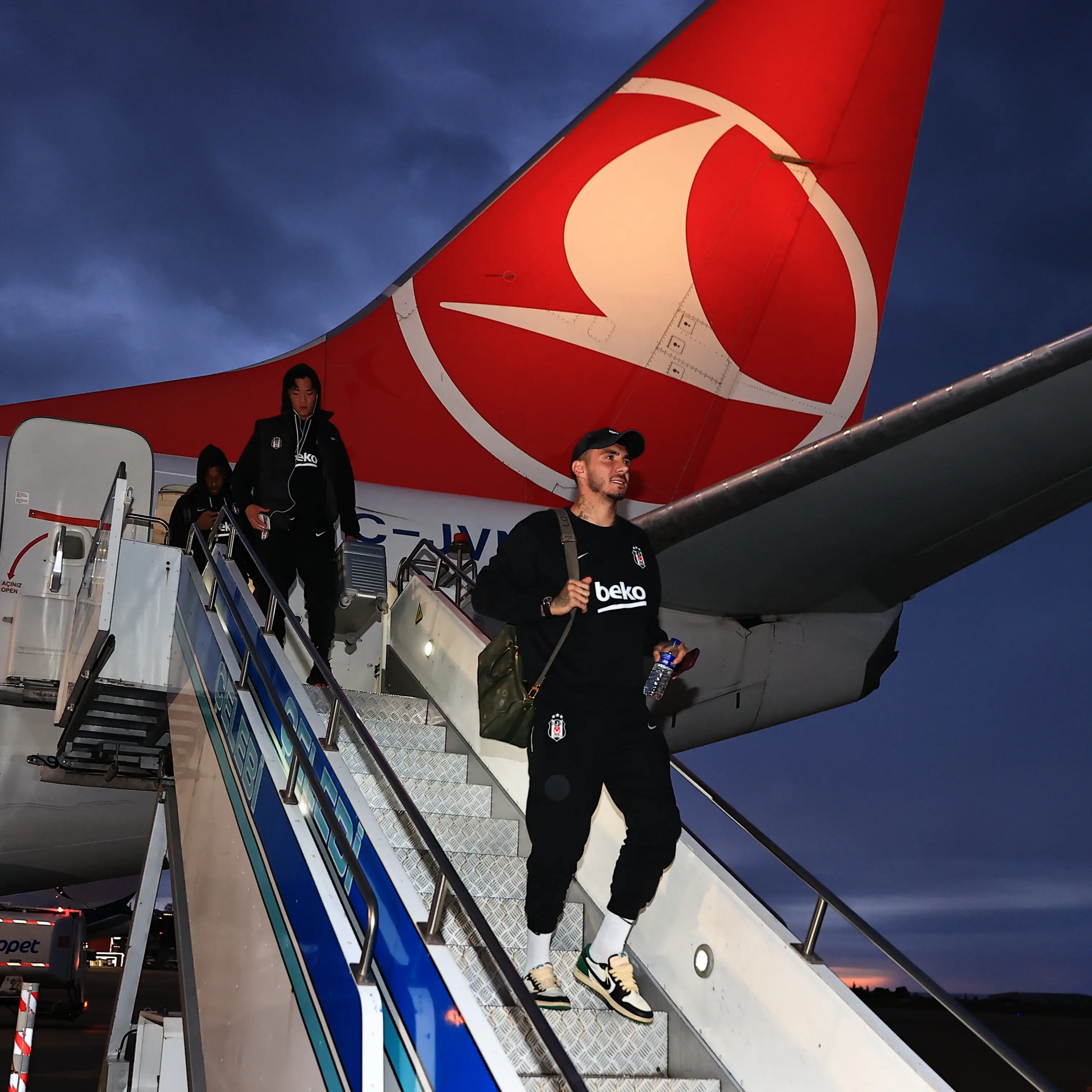 Beşiktaş Trabzon'da Ulaşım Sponsoru ile