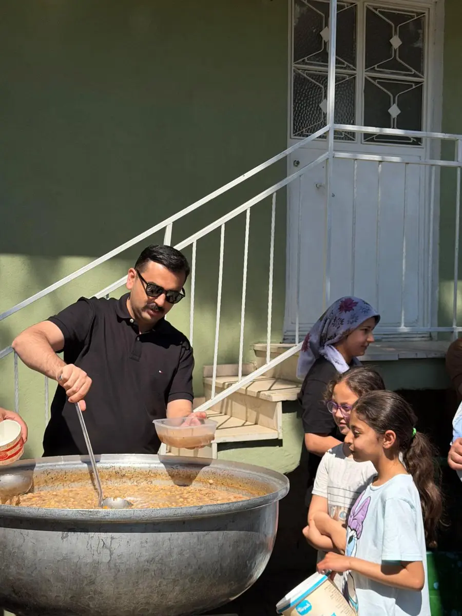 Kaymakam Ahmet Akdağ Aşure Etkinliğine Katıldı