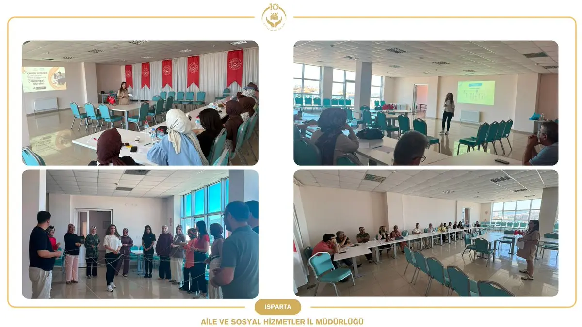 Isparta'da Çocuk Hizmetleri Eğitimi Başladı
