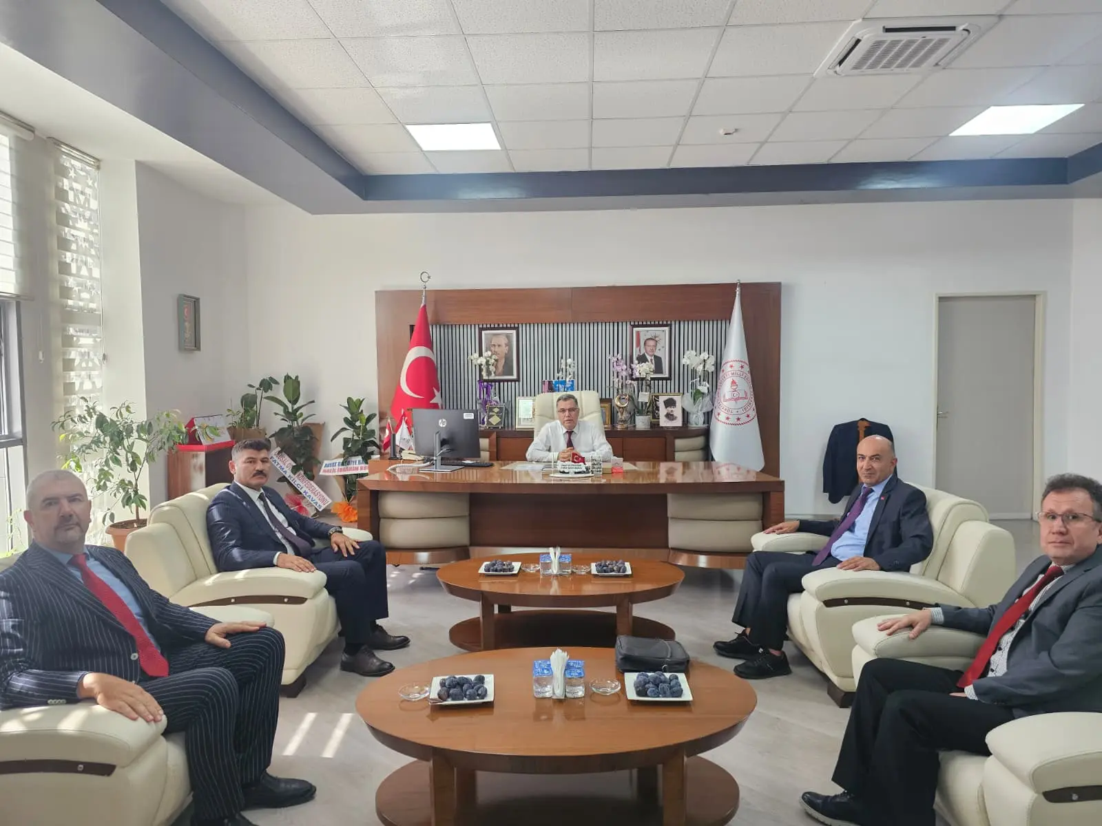 Hürriyetçi Eğitim Sen Başkanı'ndan ziyaret