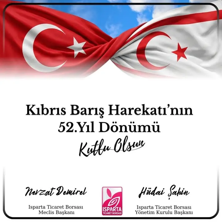 Kıbrıs Barış Harekâtı'nın 52. Yıl Dönümü Anıldı