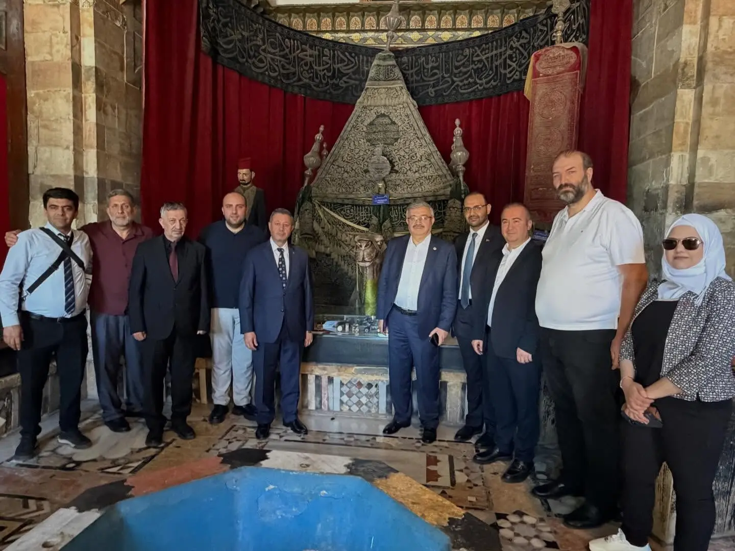 Şam'daki Azm Sarayı Ziyareti Gerçekleşti