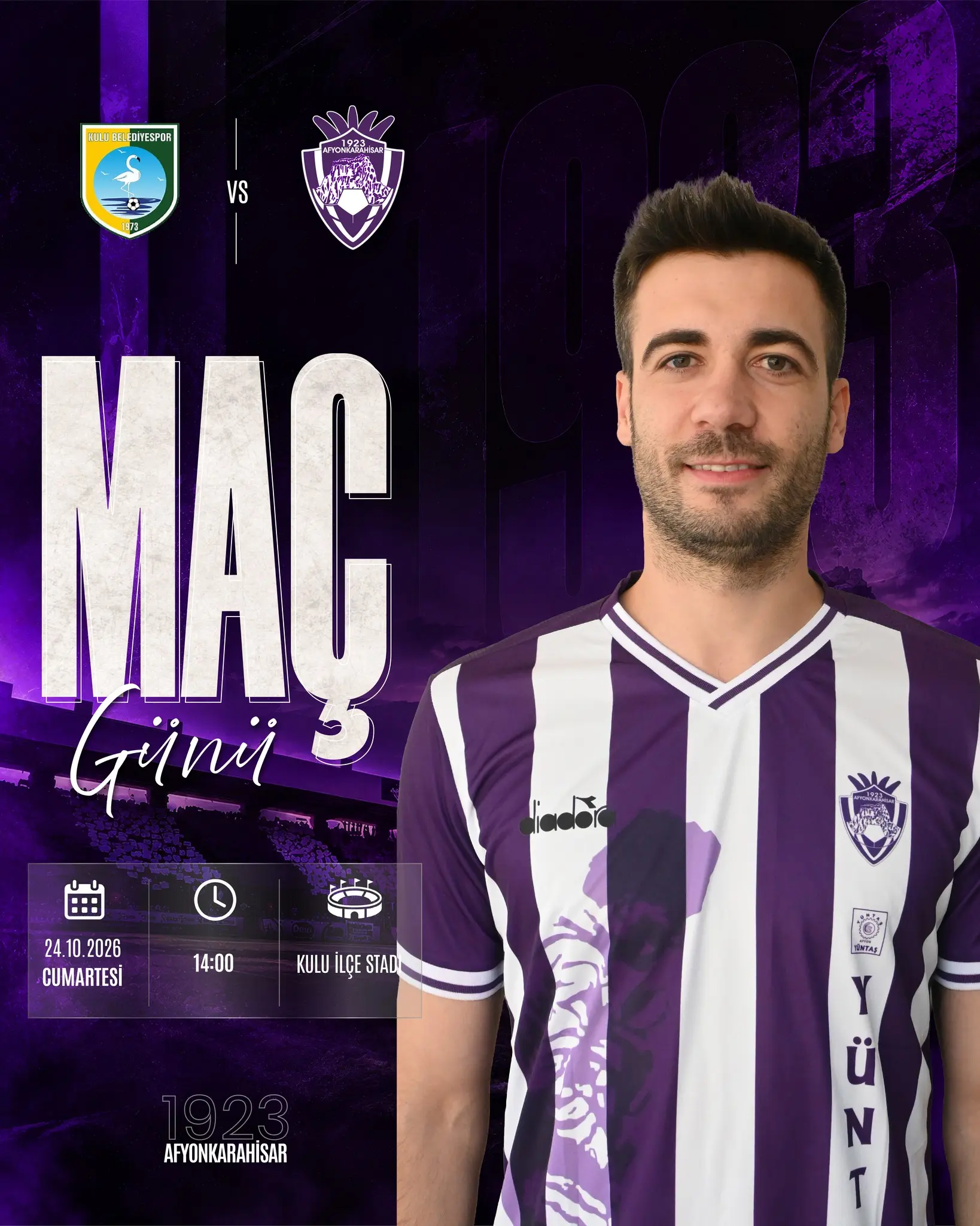 1923 Afyonkarahisar SK Maç Tarihini Açıkladı