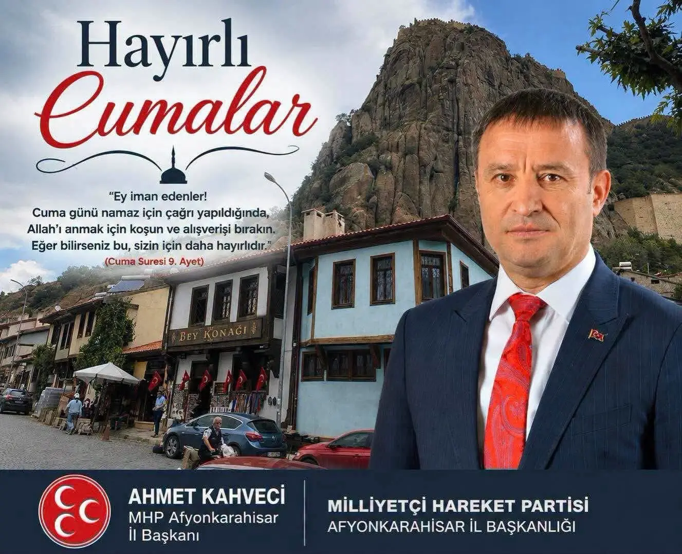 MHP Afyon'dan Cuma Mesajı